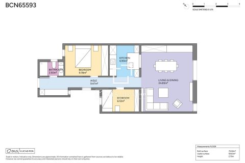 Apartment à vendre à Barcelona, Espagne, 2 chambres, 70 m2 No. 164614 - photo 27