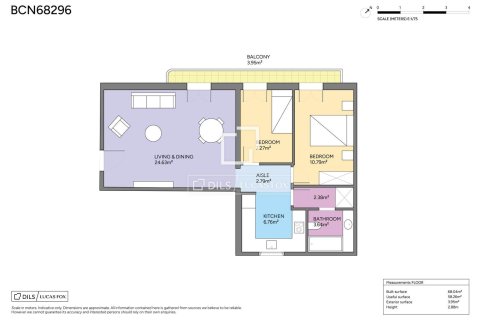 Apartment à vendre à Barcelona, Espagne, 2 chambres, 68 m2 No. 164613 - photo 29