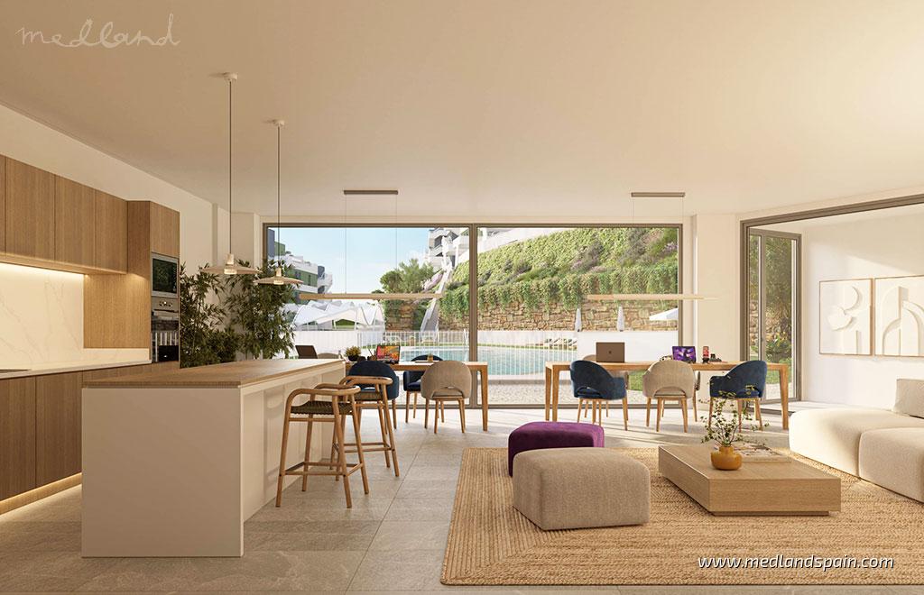 Lägenhet i Mijas Costa, Malaga, Spanien 3 sovrum, 116 kvm. Nr. 105282