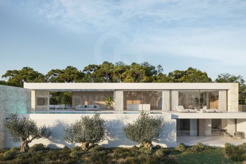Willa w Moraira, Alicante, Hiszpania 4 sypialnie, 360 mkw. nr 157199