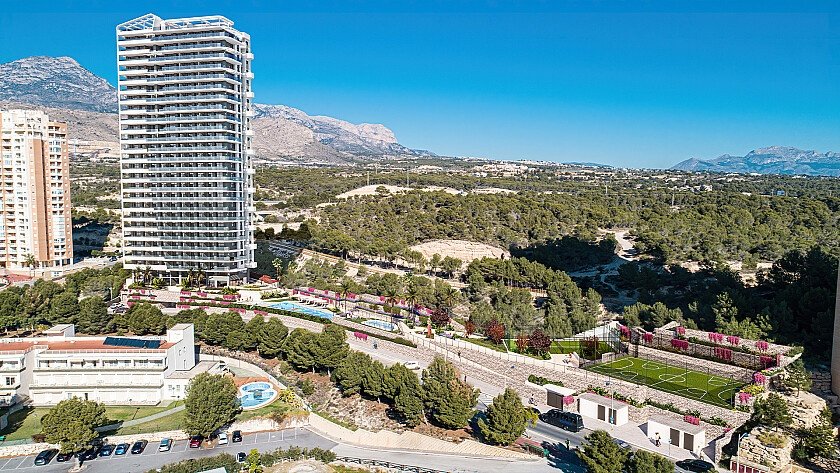Penthouse w Benidorm, Alicante, Hiszpania 4 sypialnie, 54 mkw. nr 69772