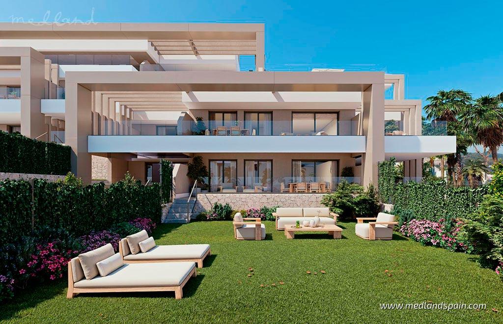 Apartment in Estepona, Malaga, Spain 3 bedrooms, 147 sq.m. No. 147401