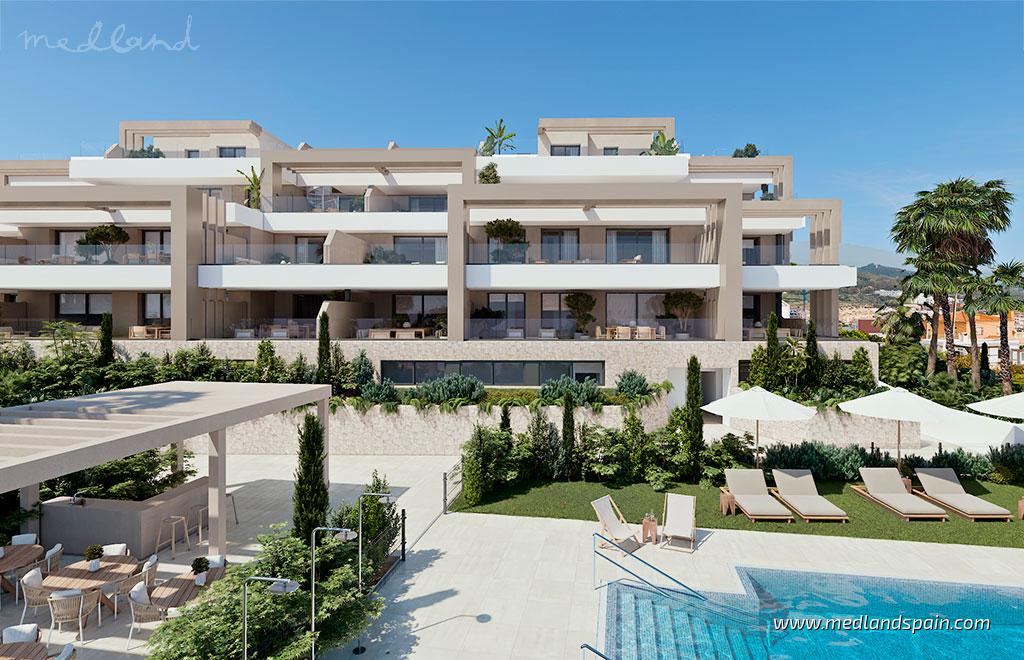 Apartment in Estepona, Malaga, Spain 3 bedrooms, 147 sq.m. No. 147401