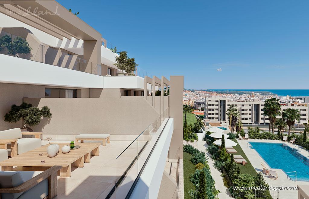 Apartment in Estepona, Malaga, Spain 3 bedrooms, 147 sq.m. No. 147401