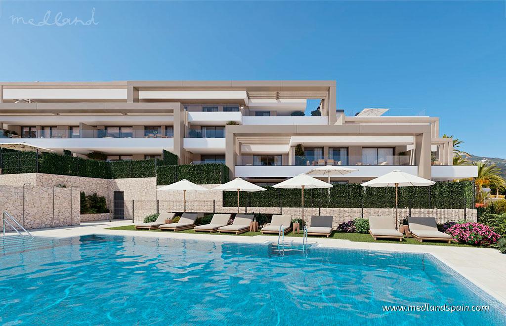 Appartamento a Estepona, Malaga, Spagna 3 camere da letto, 101 mq. N° 147403