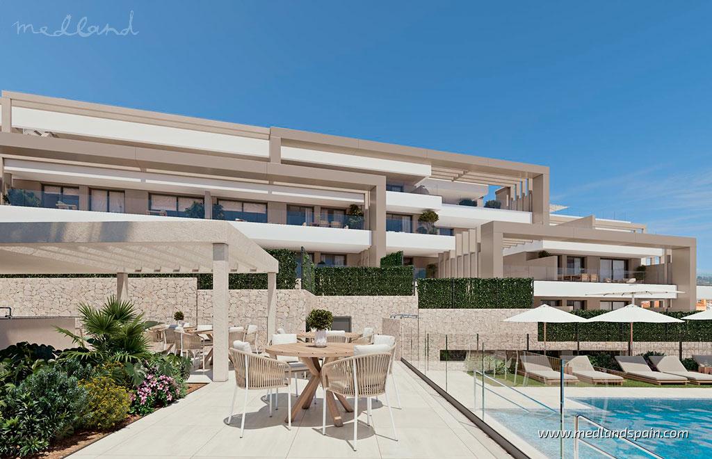 Appartamento a Estepona, Malaga, Spagna 3 camere da letto, 101 mq. N° 147403
