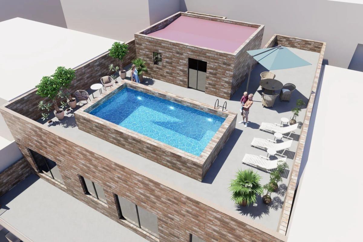 Apartment in Torrevieja, Alicante, Spain 2 bedrooms, 80 sq.m. No. 179272