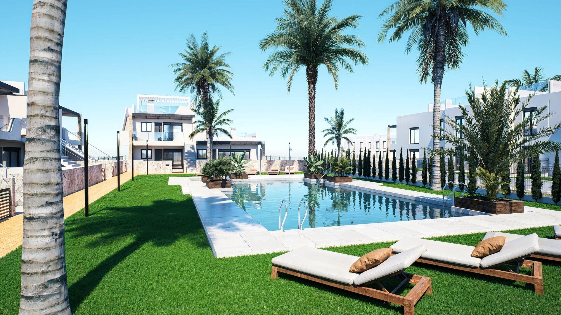 Bungalo Pilar de la Horadada, Alicante, Spānijā 3 istabas, 87 m2 Nr. 179274