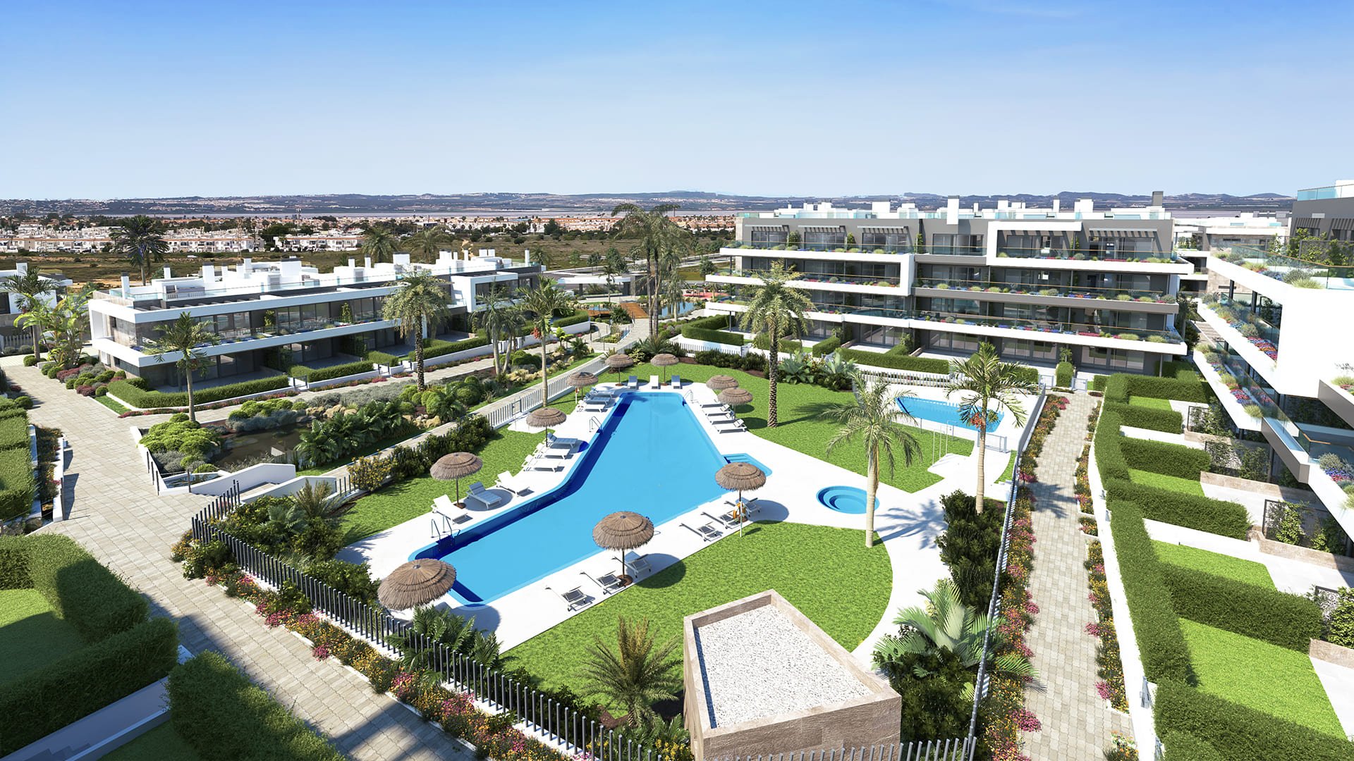 Apartment in Torrevieja, Alicante, Spain 2 bedrooms, 150 sq.m. No. 147885