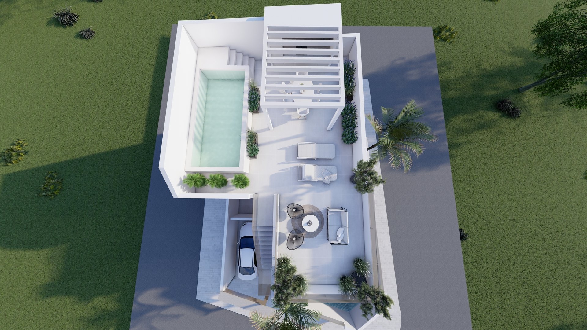 Bungalow w Pilar de la Horadada, Alicante, Hiszpania 2 sypialnie, 166 mkw. nr 147886