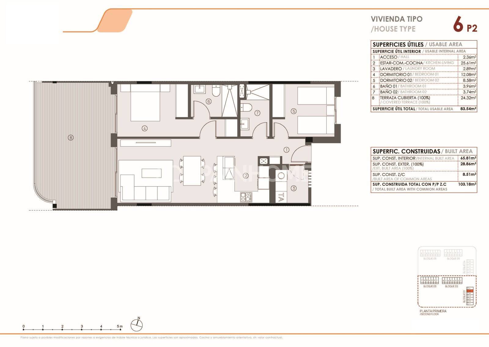 Penthouse à Torrevieja, Alicante, Espagne 3 chambres, 100 m2 No. 146867