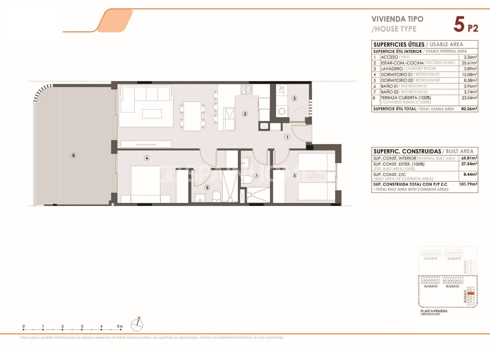 Penthouse à Torrevieja, Alicante, Espagne 3 chambres, 100 m2 No. 146867