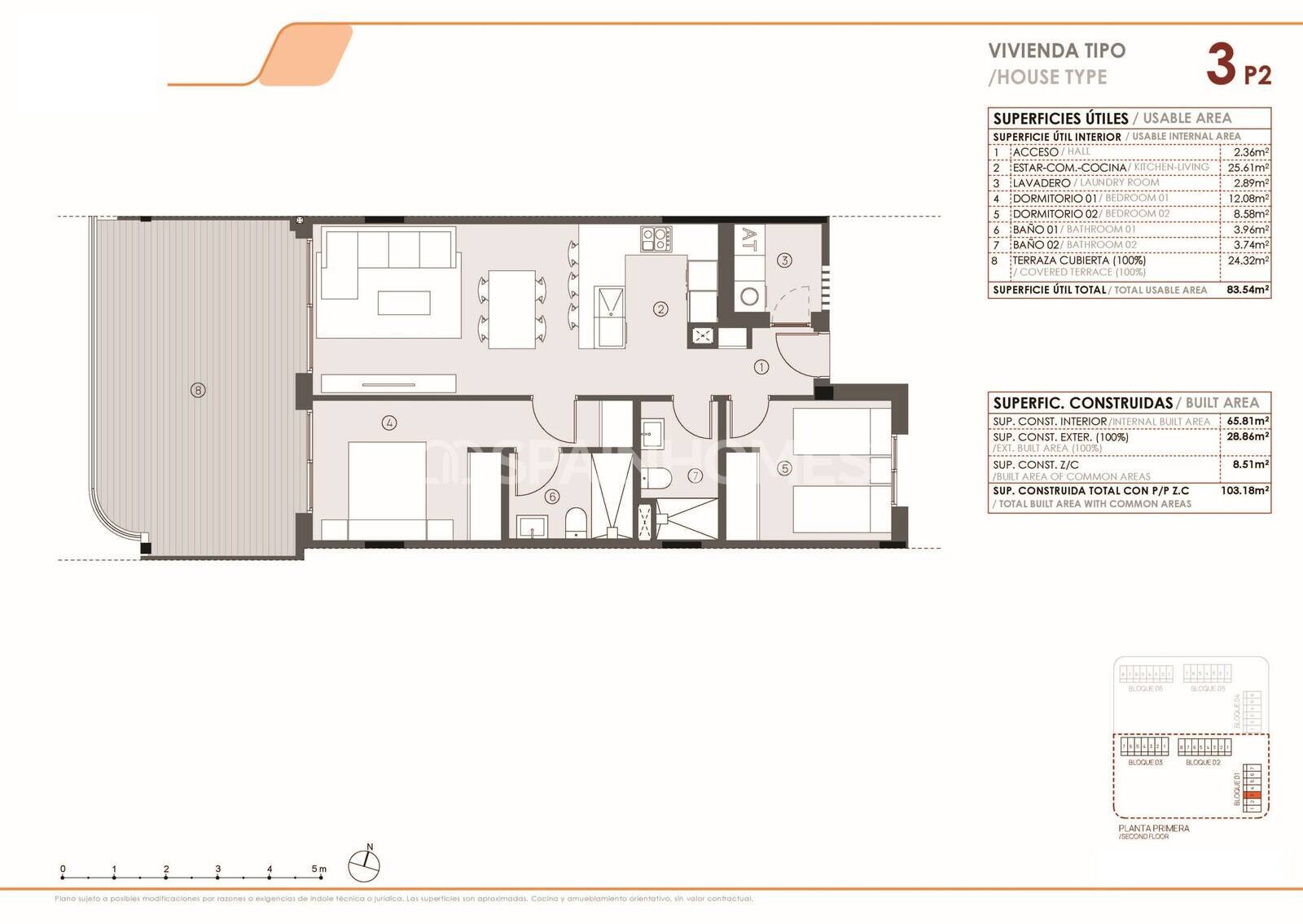 Penthouse à Torrevieja, Alicante, Espagne 3 chambres, 100 m2 No. 146867