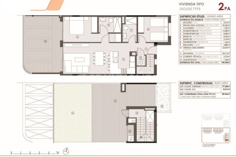 Продажа пентхауса в Торревьеха, Аликанте, Испания 3 спальни, 100м2 №146867 - фото 18