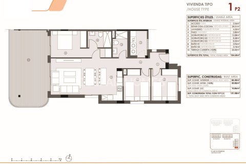 Penthauss pārdošanā Torrevieja, Alicante, Spānijā 2 istabas, 77 m2 Nr. 146864 - attēls 30