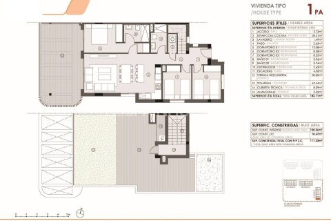 Penthäuser zum Verkauf in Torrevieja, Alicante, Spanien 2 Schlafzimmer, 77 m2 Nr. 146864 - Foto 17