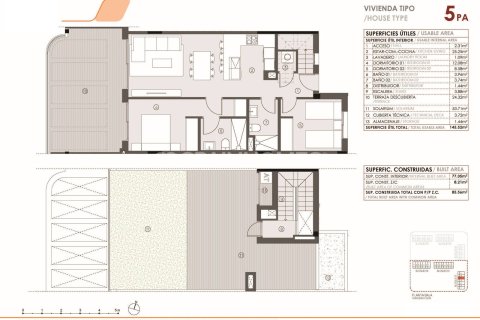 Dzīvoklis pārdošanā Torrevieja, Alicante, Spānijā 2 istabas, 65 m2 Nr. 146863 - attēls 21