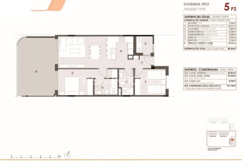 Lägenhet till salu i Torrevieja, Alicante, Spanien 3 sovrum, 84 kvm. Nr. 146866 - foto 26