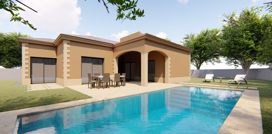 Villa en Pinoso, Alicante, España 3 dormitorios, 165 m2 No. 136569