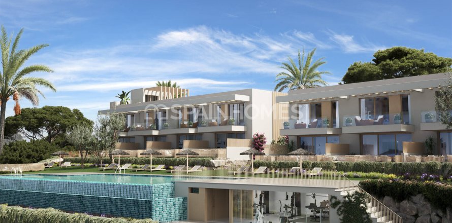 Вилла в Манильва, Малага, Испания 4 спальни, 118м2 №144646