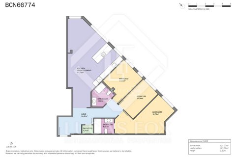 Lägenhet till salu i Barcelona, Spanien 3 sovrum, 121 kvm. Nr. 161444 - foto 27