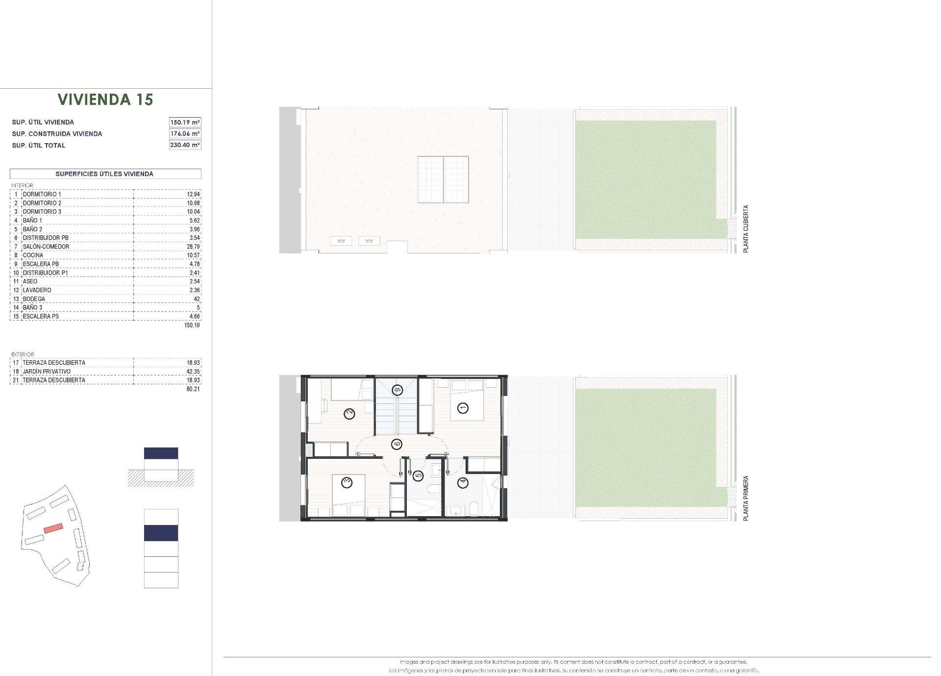 Paritalo Benidorm, Alicante, Espanja 3 makuuhuonetta, 176 m2 No. 147759