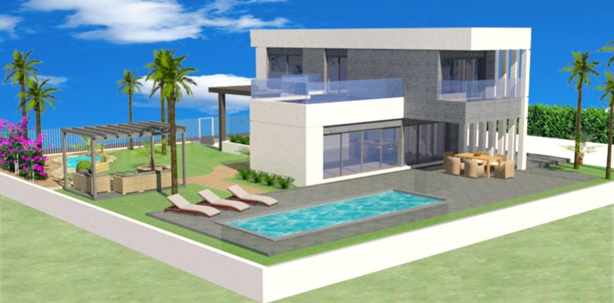 Villa in Polop, Alicante, Spain 3 bedrooms, 150 sq.m. No. 165270