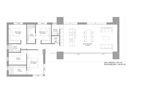 Villa zum Verkauf in Ciudad Quesada, Alicante, Spanien 3 Schlafzimmer, 150 m2 Nr. 190456 - Foto 4