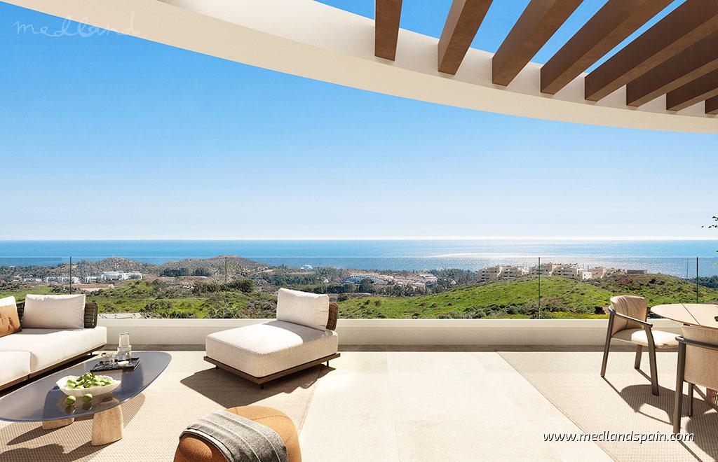 Huoneisto Mijas Costa, Malaga, Espanja 3 makuuhuonetta, 127 m2 No. 149829