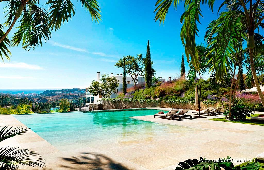 Huoneisto Mijas Costa, Malaga, Espanja 3 makuuhuonetta, 127 m2 No. 149829