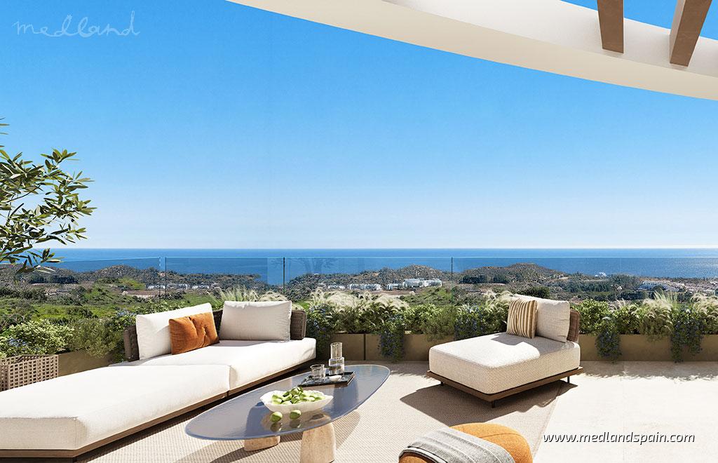 Huoneisto Mijas Costa, Malaga, Espanja 3 makuuhuonetta, 127 m2 No. 149829