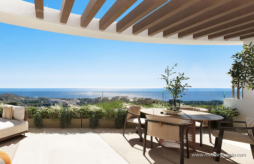 Huoneisto Mijas Costa, Malaga, Espanja 3 makuuhuonetta, 127 m2 No. 149829