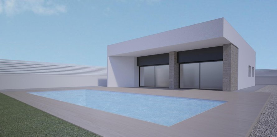 Villa i Aspe, Alicante, Spanien 3 sovrum, 141 kvm. Nr. 171848
