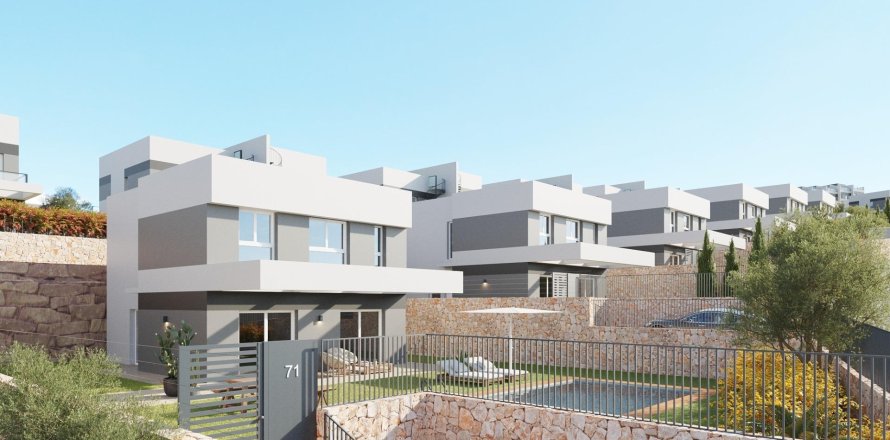 Villa en Finestrat, Alicante, España 4 dormitorios, 157 m2 No. 171852