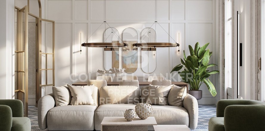 Lägenhet i Barcelona, Spanien 4 sovrum, 237 kvm. Nr. 160010