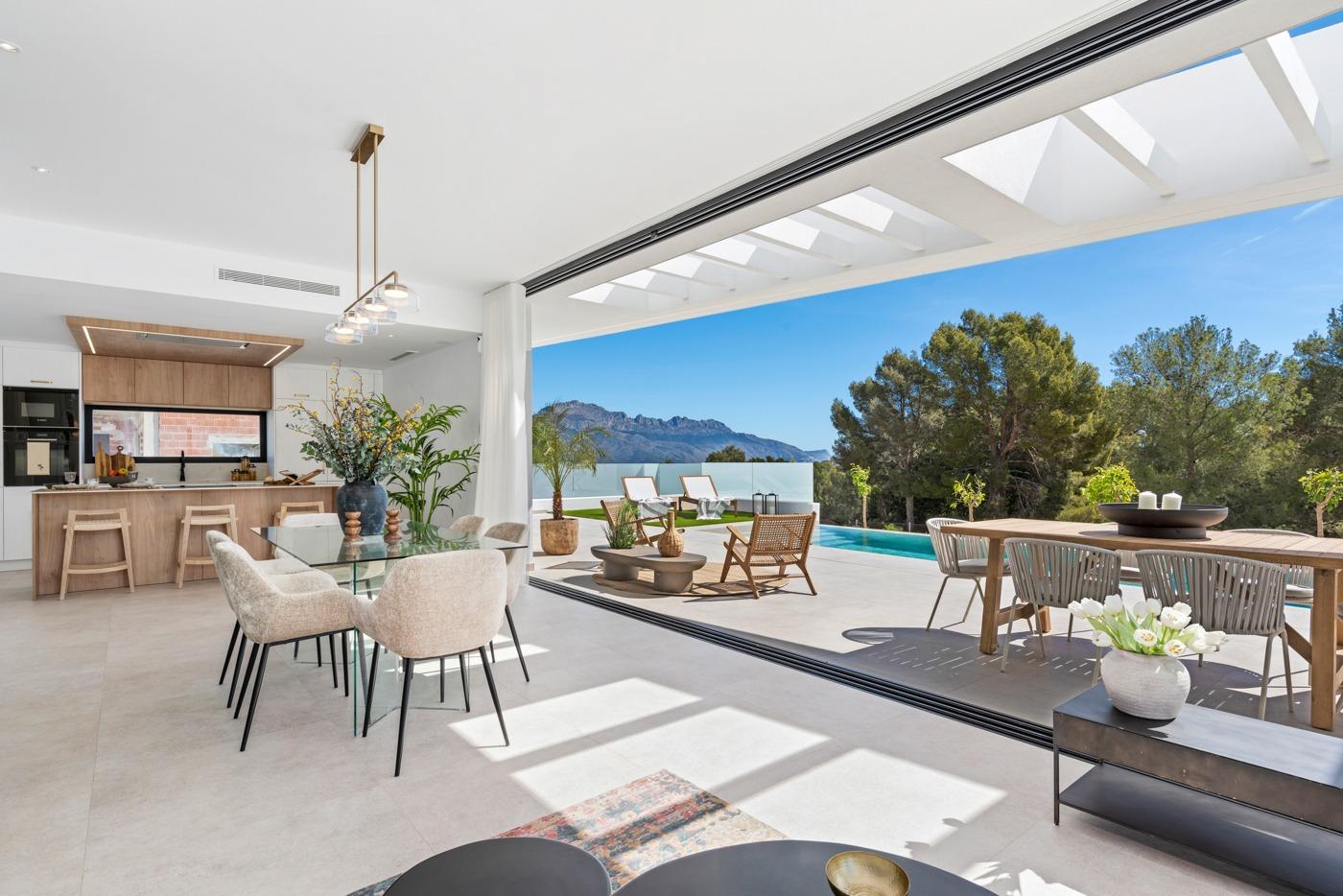 Villa in Polop, Alicante, Spain 3 bedrooms, 306 sq.m. No. 135132