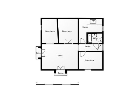 Wohnung zum Verkauf in Barcelona, Spanien 3 Schlafzimmer, 56 m2 Nr. 191219 - Foto 19