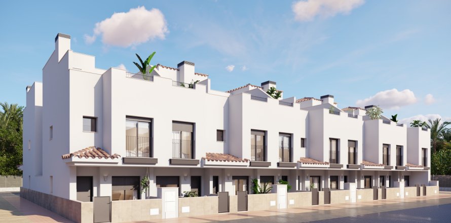 Townhouse in Torre-Pacheco, Murcia, Spanien 2 Schlafzimmer,  Nr. 166347