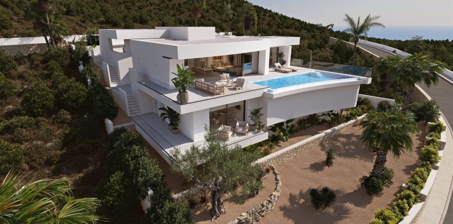 Huvila Benitachell, Alicante, Espanja 4 makuuhuonetta, 599 m2 No. 191803
