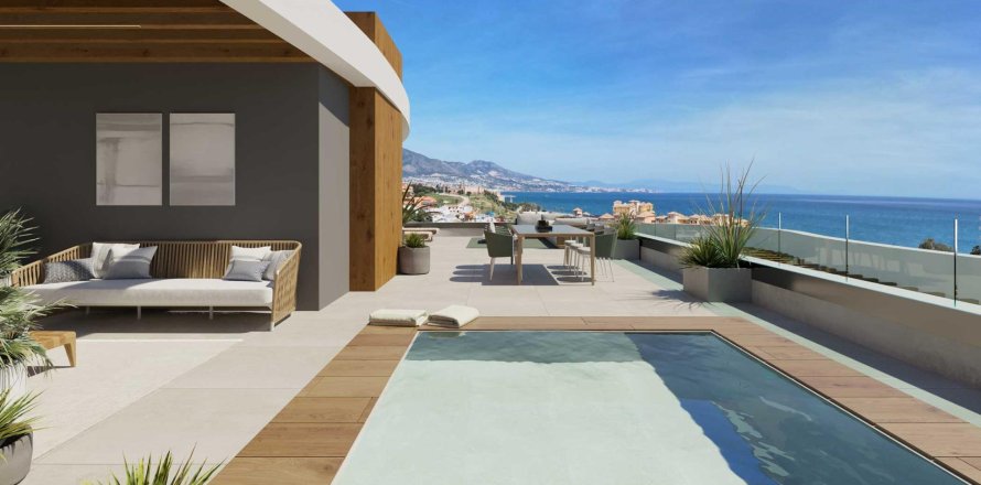 Penthouse in Mijas, Malaga, Spain 3 bedrooms, 110 sq.m. No. 169116