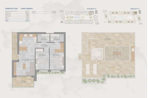 Bungalowi myytävänä Torre-Pacheco, Murcia, Espanja, 2 makuuhuonetta, 68 m2 No. 141974 - kuva 12