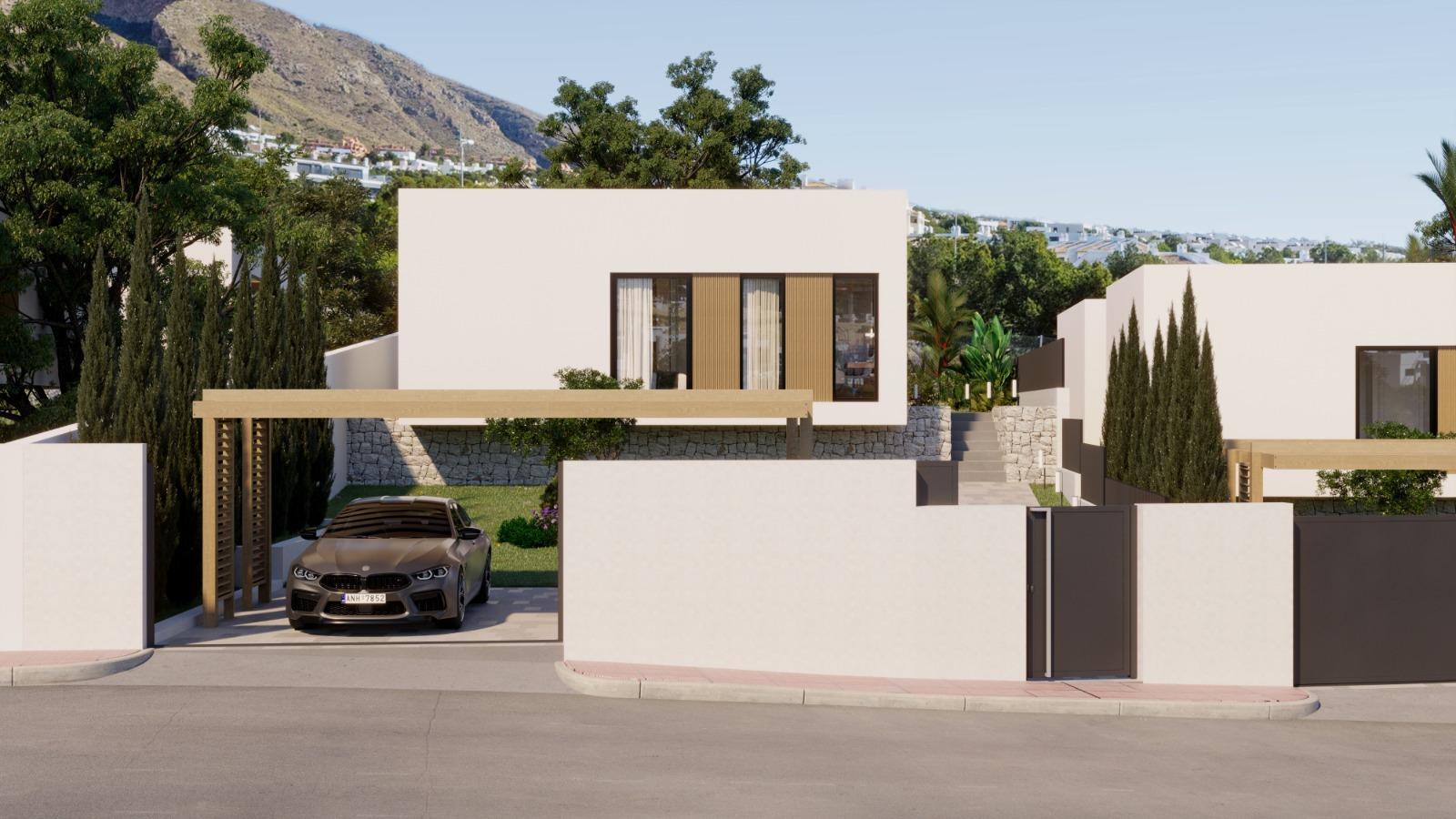 Villa en Finestrat, Alicante, España 3 dormitorios, 294.4 m2 No. 147579