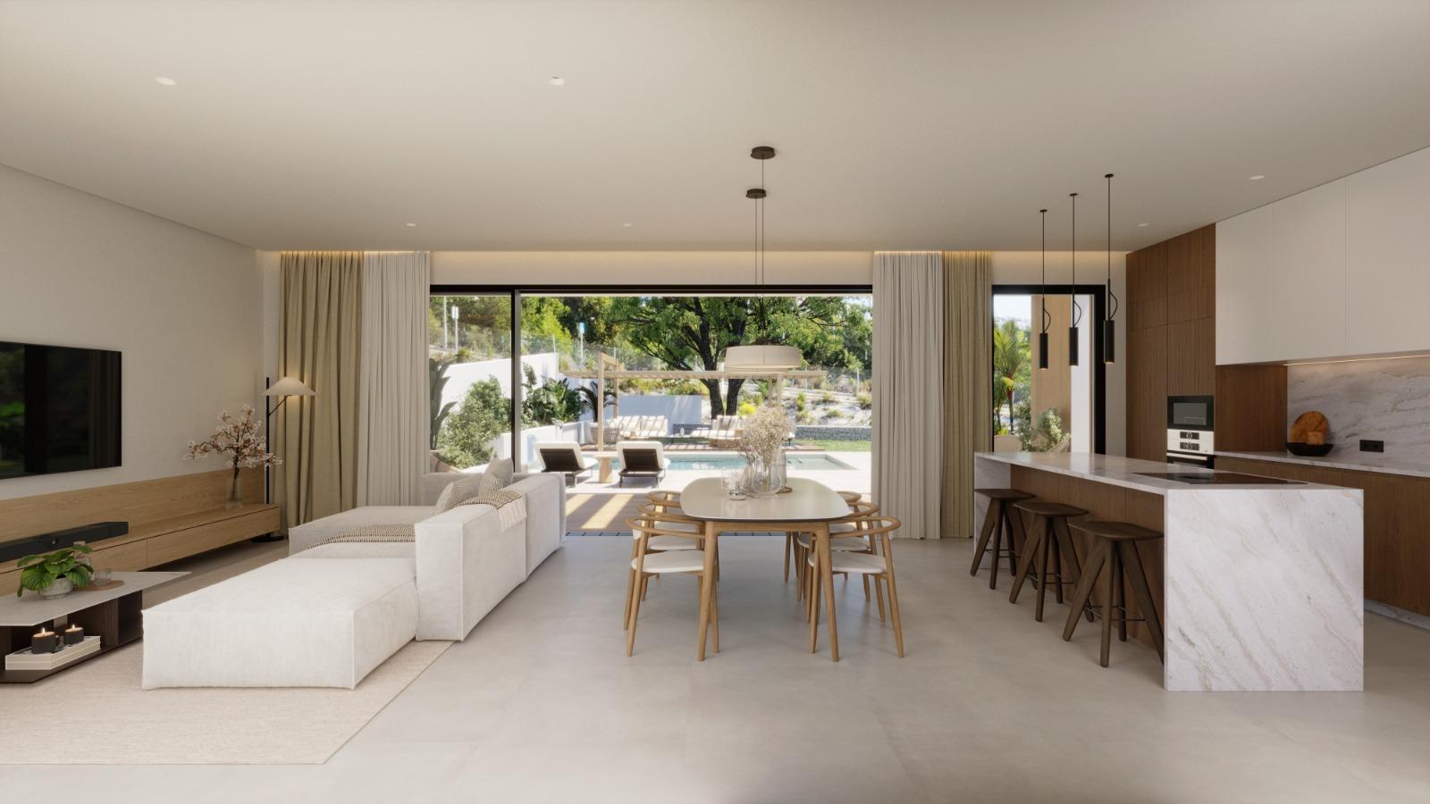 Villa en Finestrat, Alicante, España 3 dormitorios, 294.4 m2 No. 147579