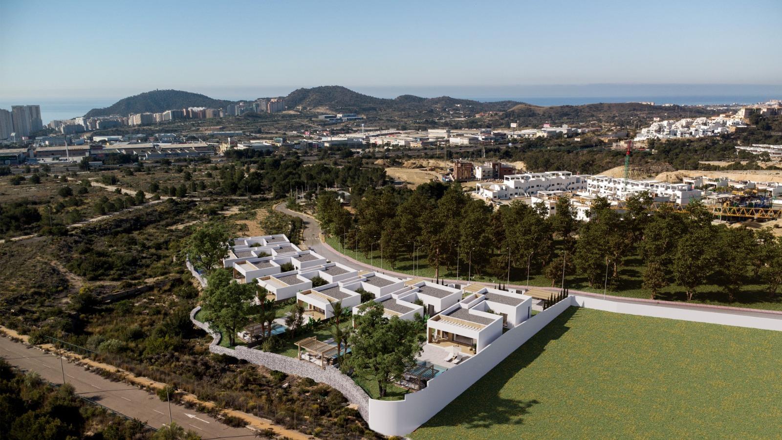 Villa en Finestrat, Alicante, España 3 dormitorios, 294.4 m2 No. 147579