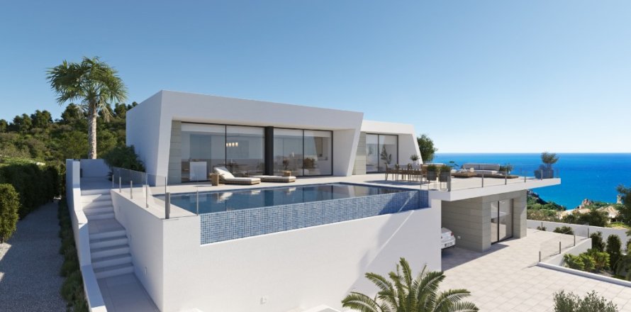 Villa in Moraira, Alicante, Spain 3 bedrooms, 657 sq.m. No. 145777