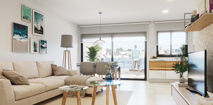 Huoneisto Guardamar del Segura, Alicante, Espanja 3 makuuhuonetta, 118 m2 No. 145778