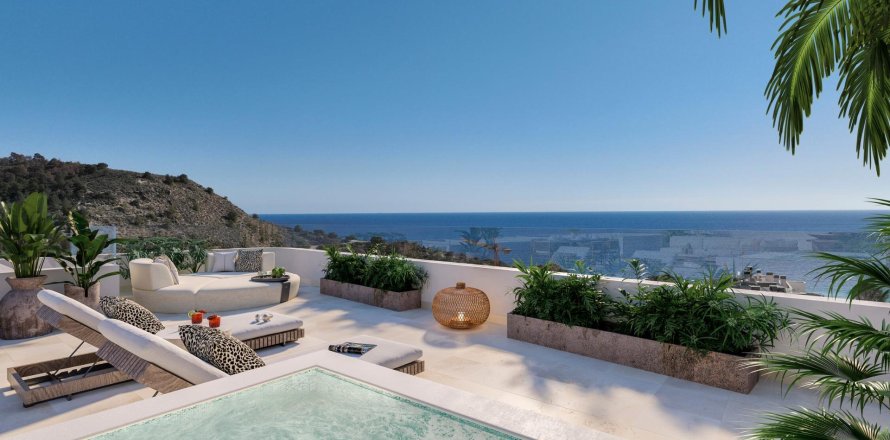 Penthouse Villajoyosa, Alicante, Spain 2 bedrooms, 111 sq.m. No. 137583