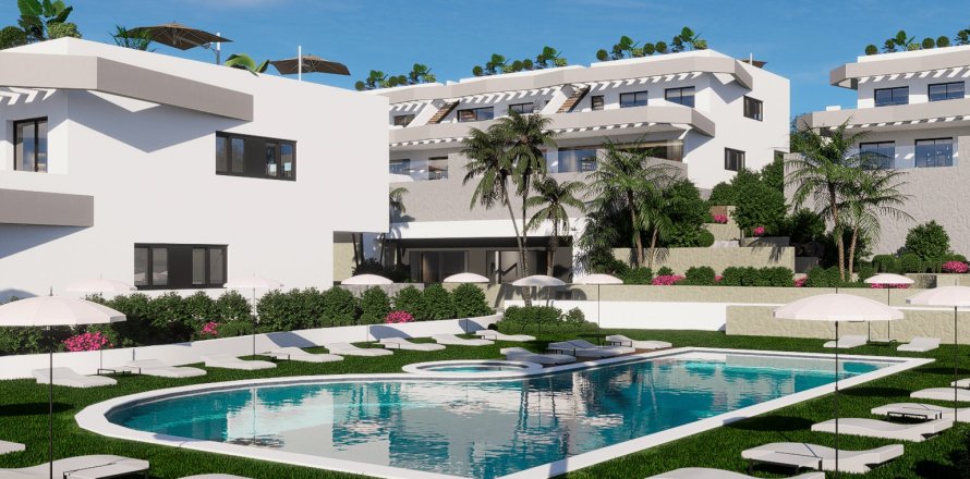 Bungalowi Finestrat, Alicante, Espanja 2 makuuhuonetta, 221 m2 No. 173895