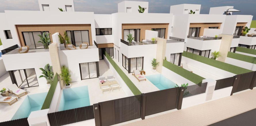 Villa i San Javier, Murcia, Spanien 3 sovrum, 104 kvm. Nr. 143695
