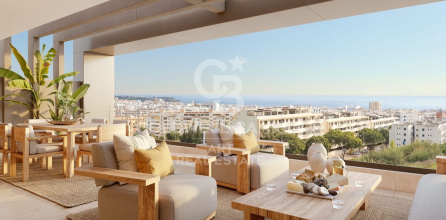 Attico a Estepona, Malaga, Spagna 3 camere da letto, 181 mq. N° 158522